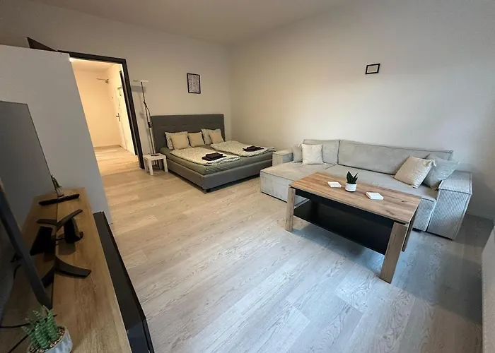 V Centru Brna U Hlavního Nádraží S Garáží Apartamento